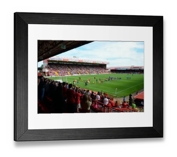 Framed Print : Football Rivalry: Bristol City vs Portsmouth - Season 11-12