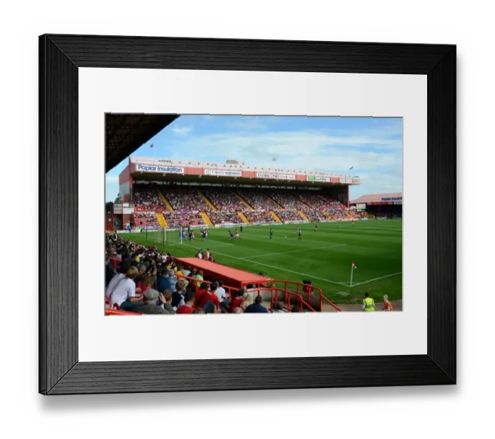 Framed Print : Bristol City vs Portsmouth: A Football Rivalry - Season 11-12