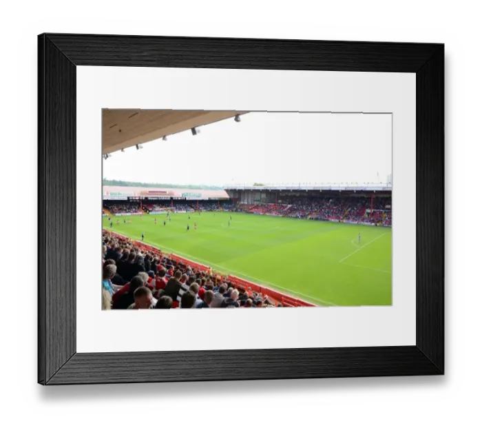 Framed Print : Bristol City vs Portsmouth: A Football Showdown - Season 11-12
