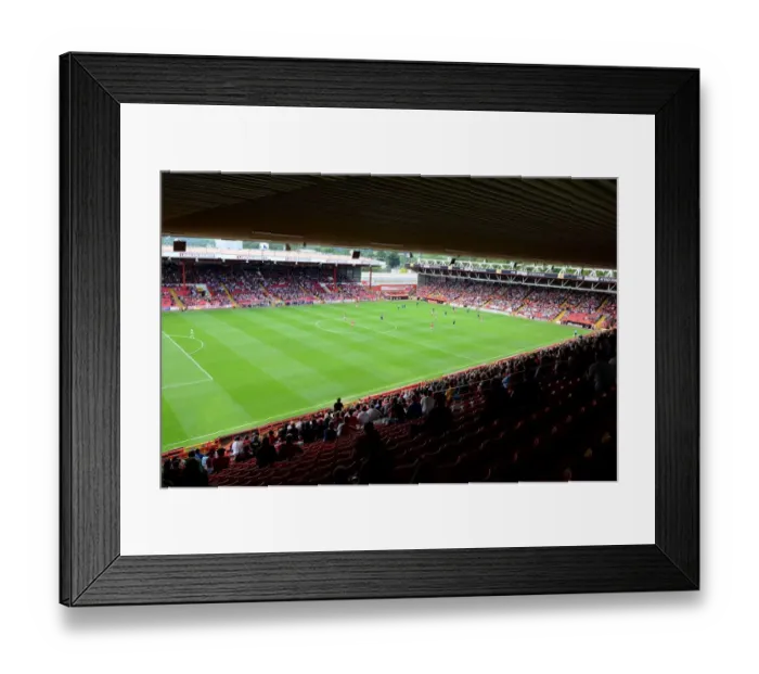 Framed Print : Football Rivalry: Bristol City vs Portsmouth - Season 11-12