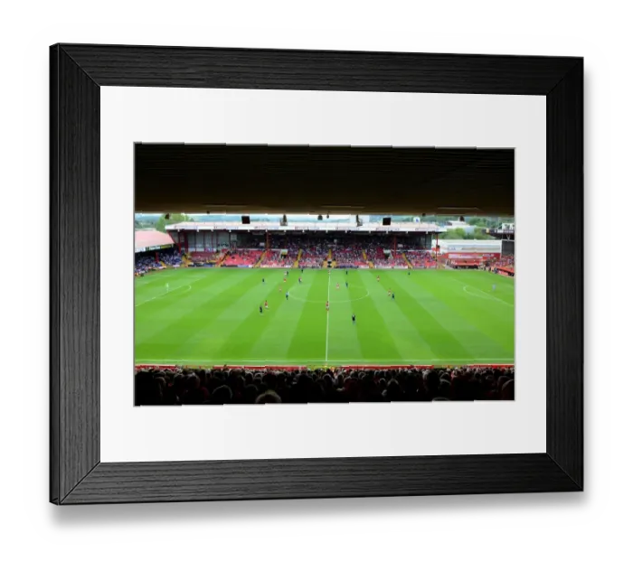 Framed Print : Bristol City vs Portsmouth: A Football Showdown - Season 11-12