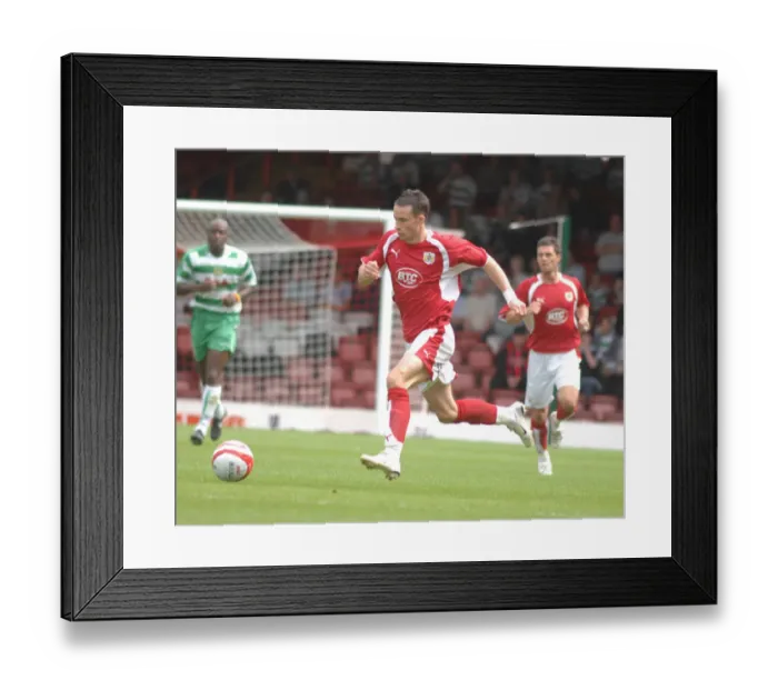 Framed Print : Focus on Football: Michael McIndoe at Pre-Season Training with Bristol City FC Framed Print : Focus on Football: Michael McIndoe at Pre-Season Training with Bristol City FC