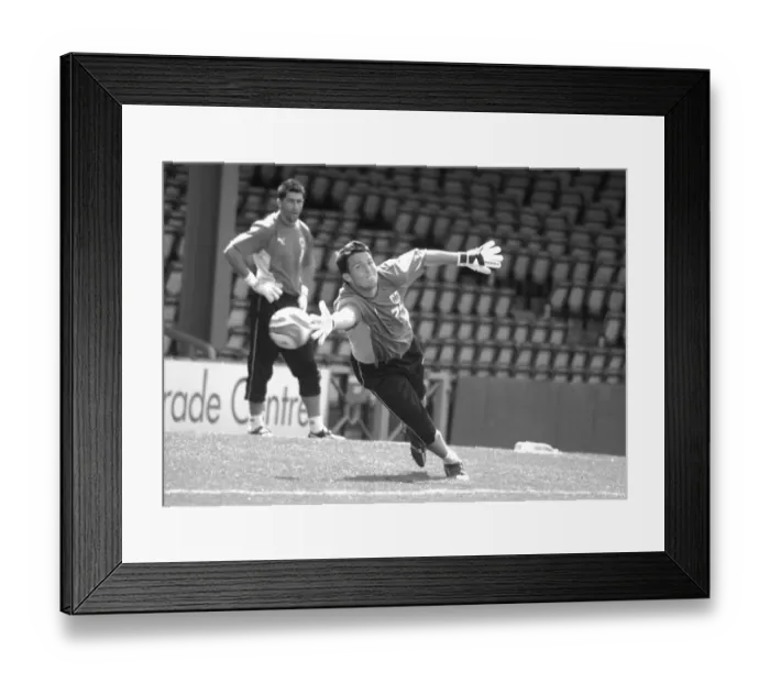 Framed Print : Stephen Henderson: Training with Intensity for Bristol City FC (07-08) Framed Print : Stephen Henderson: Training with Intensity for Bristol City FC (07-08)