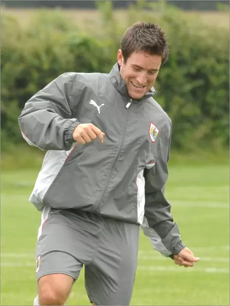 Lee Johnson in Action: Training with Bristol City FC (07-08)