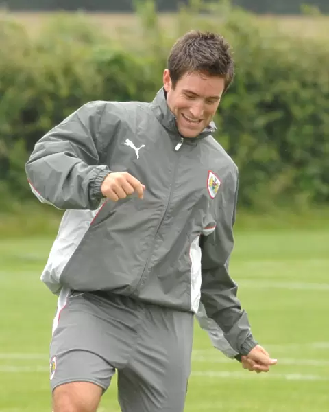 Lee Johnson in Action: Training with Bristol City FC (07-08)