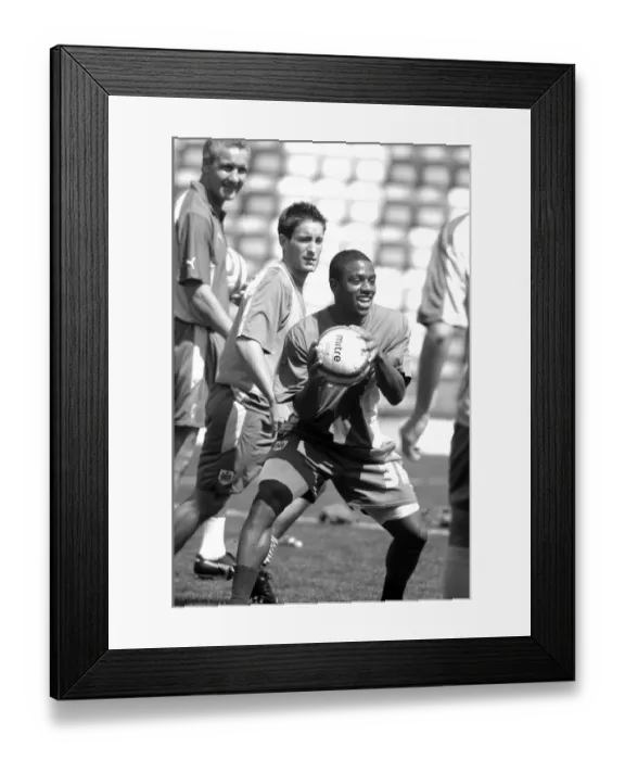 Framed Print : Tristan Plummer: Training Intensity at Bristol City FC (2007-2008)