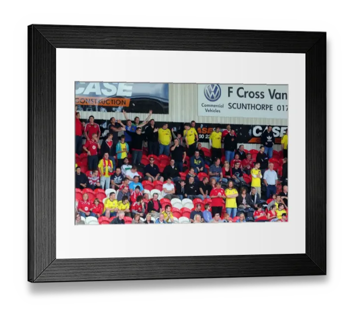 Framed Print : Doncaster Rovers vs. Bristol City: A Football Rivalry - Season 11-12