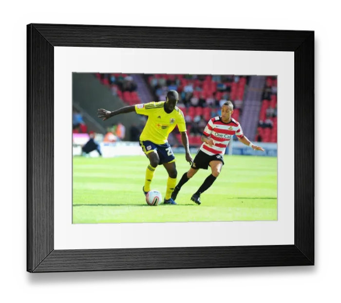 Framed Print : Albert Adomah of Bristol City in League Cup Clash against Doncaster Rovers, 27 / 08 / 2011 Framed Print : Albert Adomah of Bristol City in League Cup Clash against Doncaster Rovers, 27 / 08 / 2011
