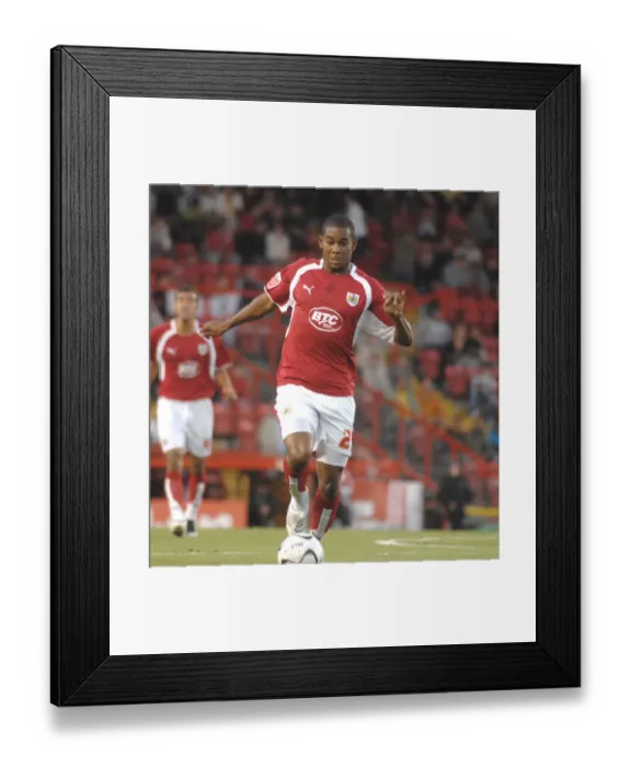 Framed Print : Marvin Elliott: A Star Shines Bright - Bristol City vs Manchester City Framed Print : Marvin Elliott: A Star Shines Bright - Bristol City vs Manchester City