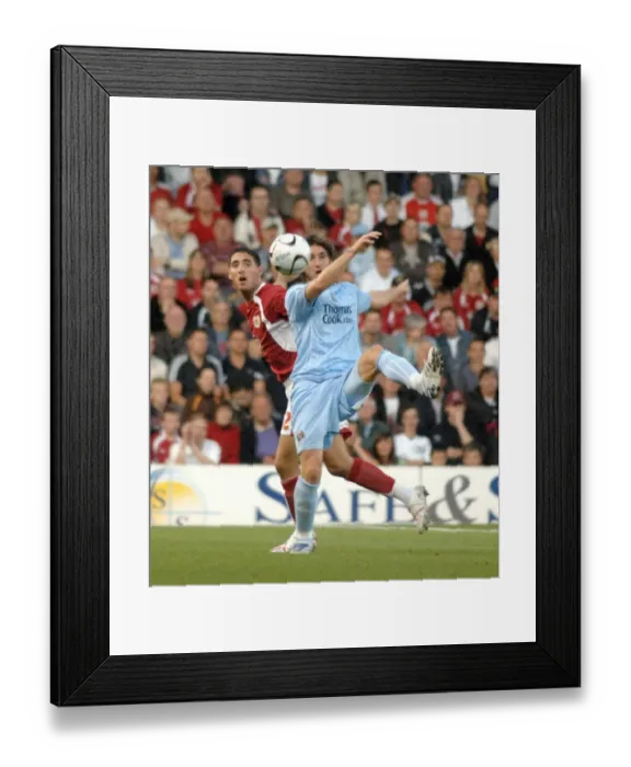 Framed Print : Bradley Orr: Clash of the Cities - Manchester City vs. Bristol City Framed Print : Bradley Orr: Clash of the Cities - Manchester City vs. Bristol City