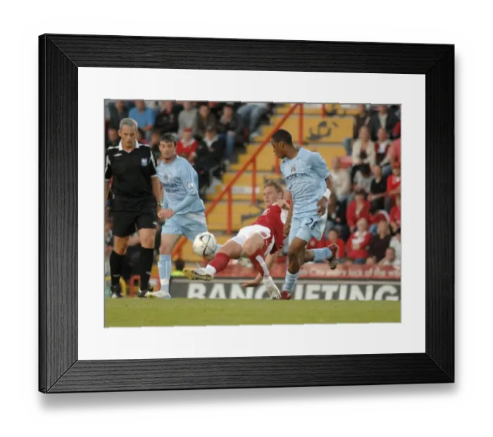 Framed Print : Brian Wilson-Manchester City Framed Print : Brian Wilson-Manchester City
