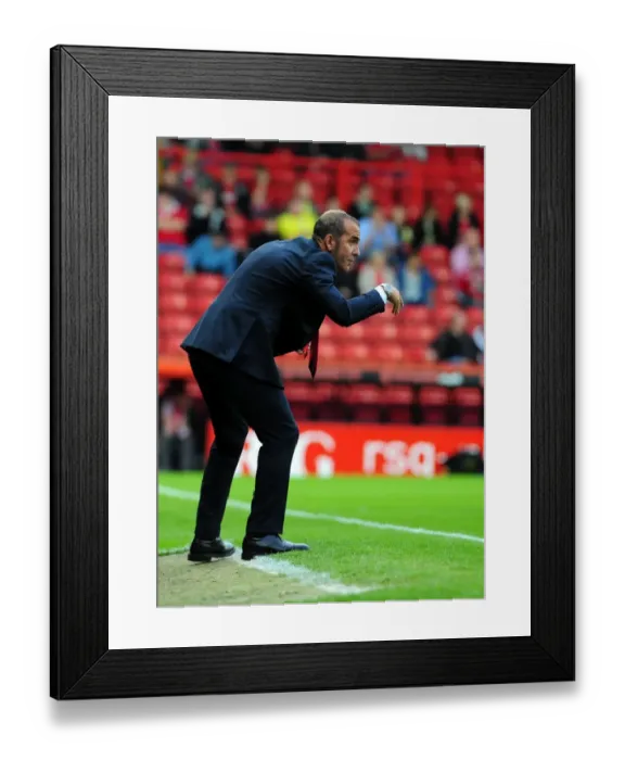 Framed Print : Bristol City v Swindon Town 240811