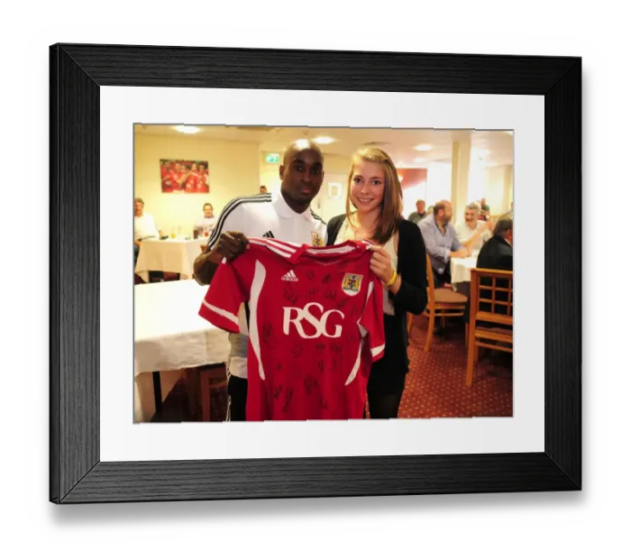 Framed Print : Bristol City vs. Brighton: A Football Rivalry - Season 11-12
