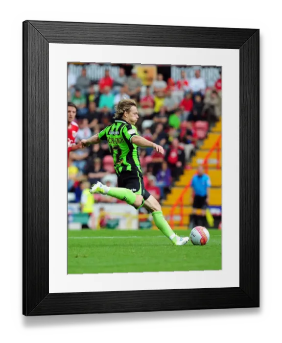 Framed Print : Bristol City vs Brighton: Craig Mackail-Smith in Championship Action at Ashton Gate Stadium (10-09-2011) Framed Print : Bristol City vs Brighton: Craig Mackail-Smith in Championship Action at Ashton Gate Stadium (10-09-2011)