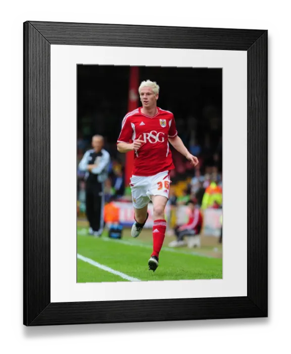Framed Print : Bristol City vs Brighton, Championship Match: Ryan McGivern in Action at Ashton Gate Stadium (September 10, 2011) Framed Print : Bristol City vs Brighton, Championship Match: Ryan McGivern in Action at Ashton Gate Stadium (September 10, 2011)