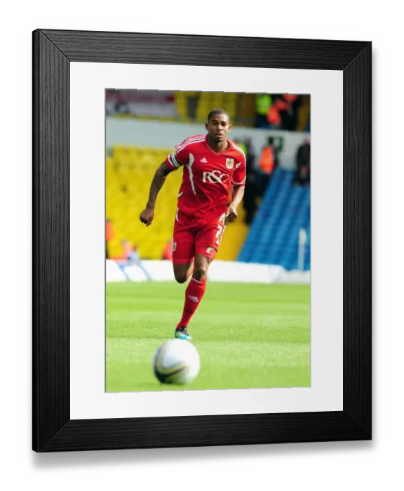 Framed Print : Leeds United vs. Bristol City: Marvin Elliott in League Cup Action at Elland Road - 16 / 09 / 2011 Framed Print : Leeds United vs. Bristol City: Marvin Elliott in League Cup Action at Elland Road - 16 / 09 / 2011