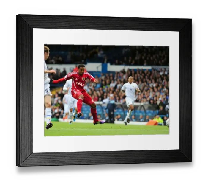Framed Print : Nicky Maynard's Close Call: Leeds United vs. Bristol City, League Cup 2011 Framed Print : Nicky Maynard's Close Call: Leeds United vs. Bristol City, League Cup 2011