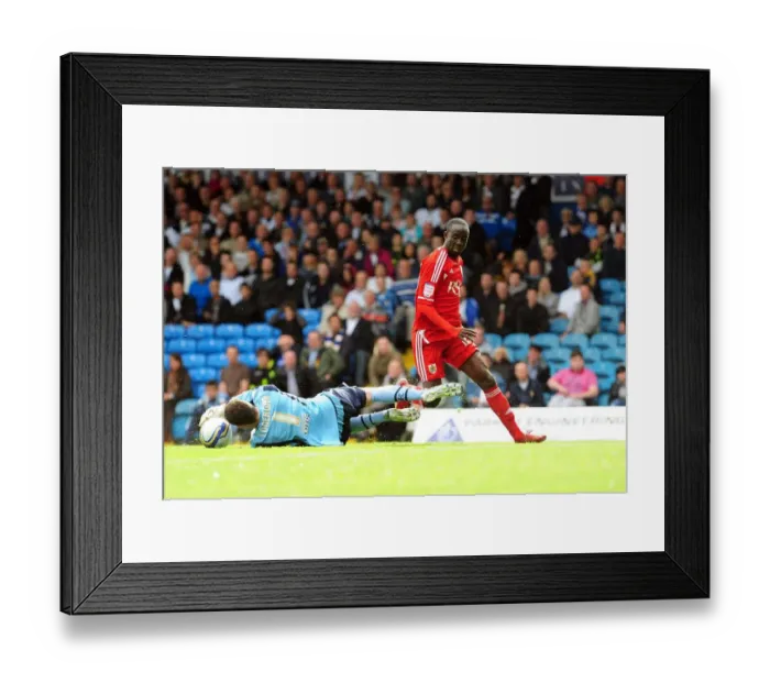 Framed Print : Adomah vs. Lonergan: Thrilling Save – Leeds United vs. Bristol City, League Cup (16 / 09 / 2011) Framed Print : Adomah vs. Lonergan: Thrilling Save – Leeds United vs. Bristol City, League Cup (16 / 09 / 2011)