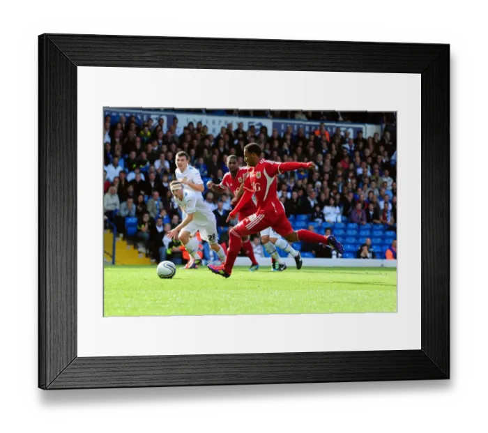 Framed Print : Leeds United's Andy Lonergan Saves Nicky Maynard's Penalty in Leeds United v Bristol City (16 / 09 / 2011) Framed Print : Leeds United's Andy Lonergan Saves Nicky Maynard's Penalty in Leeds United v Bristol City (16 / 09 / 2011)