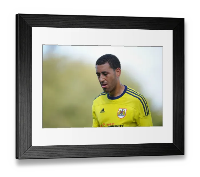 Framed Print : Bristol City vs. Yeovil: The Intense Rivalry - A Football Battle (Season 11-12)