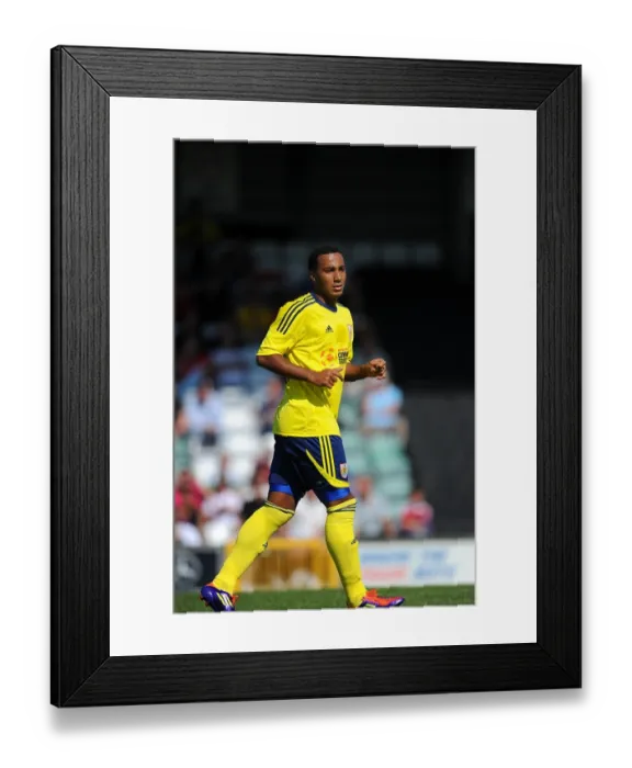 Framed Print : Bristol City vs. Yeovil: The Intense Rivalry - A Football Battle (Season 11-12)