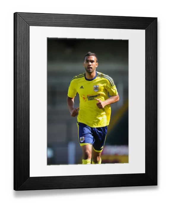 Framed Print : Clash of the Seasons: Battle for Glory - Bristol City vs. Yeovil (2011-2012)