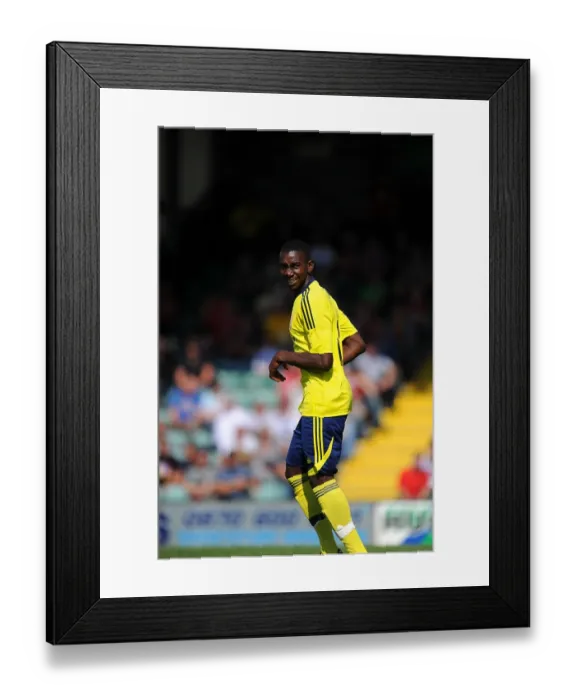 Framed Print : The Intense Rivalry: Bristol City vs. Yeovil - Season 11-12