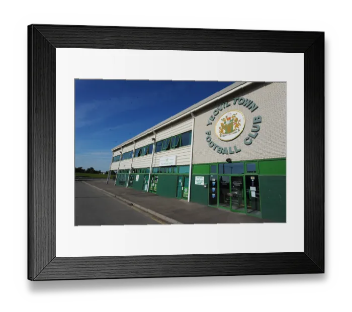 Framed Print : The Intense Rivalry: Bristol City vs. Yeovil - Season 11-12