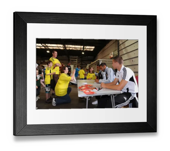 Framed Print : Bristol City FC: 2011-12 Open Day with the First Team Framed Print : Bristol City FC: 2011-12 Open Day with the First Team