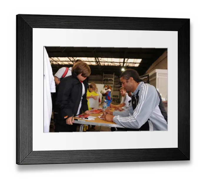Framed Print : Bristol City FC First Team Open Day: Season 11-12