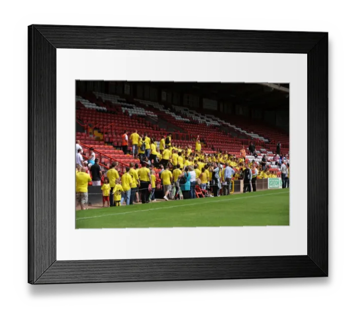 Framed Print : Bristol City FC: Uniting the Squad and Fans at the Biggest Open Day at Ashton Gate