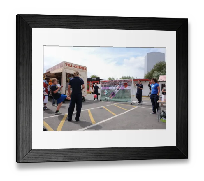 Framed Print : Bristol City First Team: 2011-12 Season Open Day