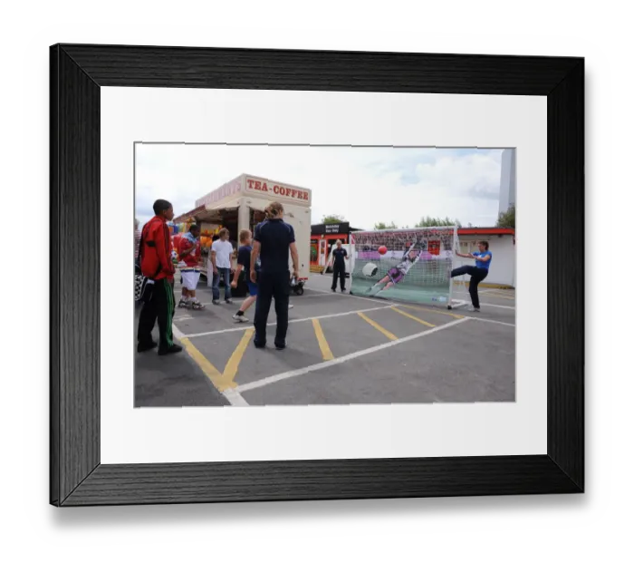 Framed Print : Bristol City FC First Team Open Day: Season 11-12