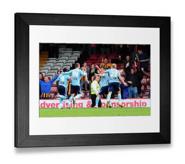 Framed Print : Bristol City vs Hull City: Robert Koren's Goal Celebration (Championship Match, 24th September 2011) Framed Print : Bristol City vs Hull City: Robert Koren's Goal Celebration (Championship Match, 24th September 2011)