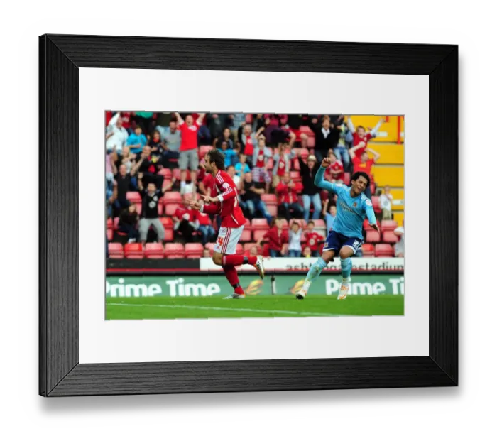 Framed Print : Brett Pitman's Late Equalizer: Championship Thriller - Bristol City vs. Hull City (September 24, 2011) Framed Print : Brett Pitman's Late Equalizer: Championship Thriller - Bristol City vs. Hull City (September 24, 2011)