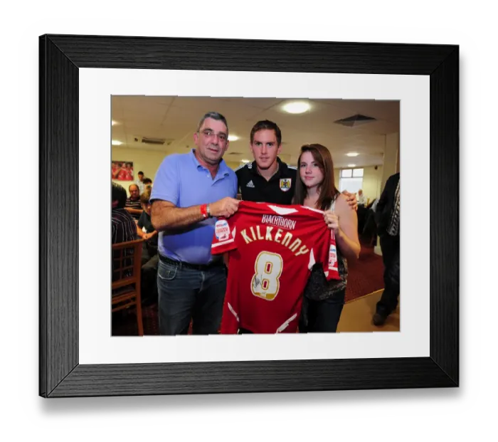 Framed Print : Bristol City vs Hull City: A Football Rivalry - Season 11-12