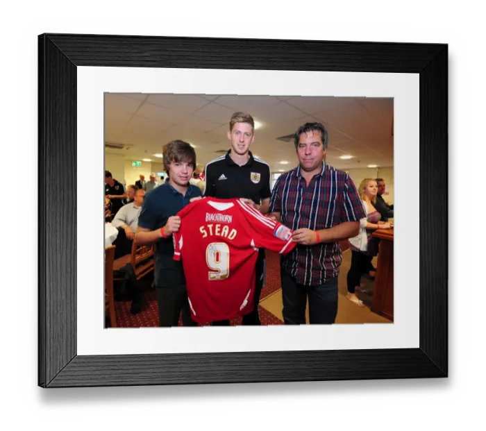 Framed Print : Bristol City vs Hull City: A Football Rivalry - Season 11-12