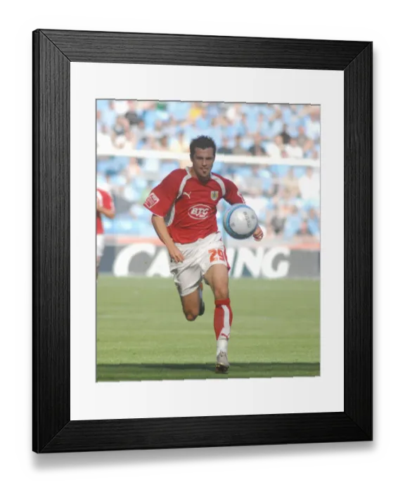 Framed Print : Ivan Sproule in Action: Coventry City vs. Bristol City Framed Print : Ivan Sproule in Action: Coventry City vs. Bristol City