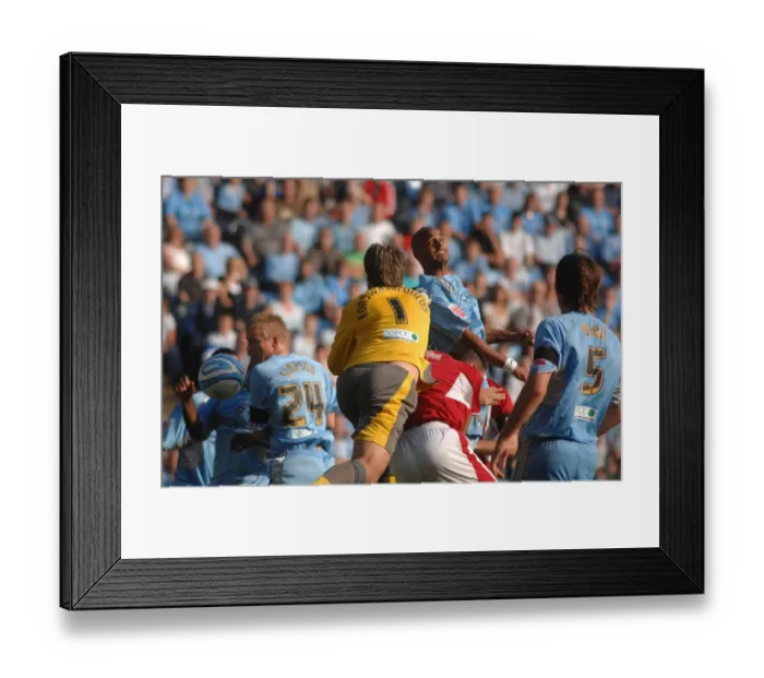 Framed Print : The Rivalry Roars: Coventry City vs. Bristol City - Season 07-08 Framed Print : The Rivalry Roars: Coventry City vs. Bristol City - Season 07-08