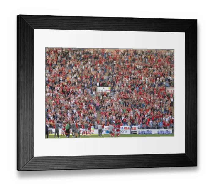 Framed Print : Team Fans Framed Print : Team Fans