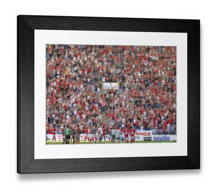 Framed Print : Bristol City vs Coventry City: Unified Pride and Passion of Team and Fans
