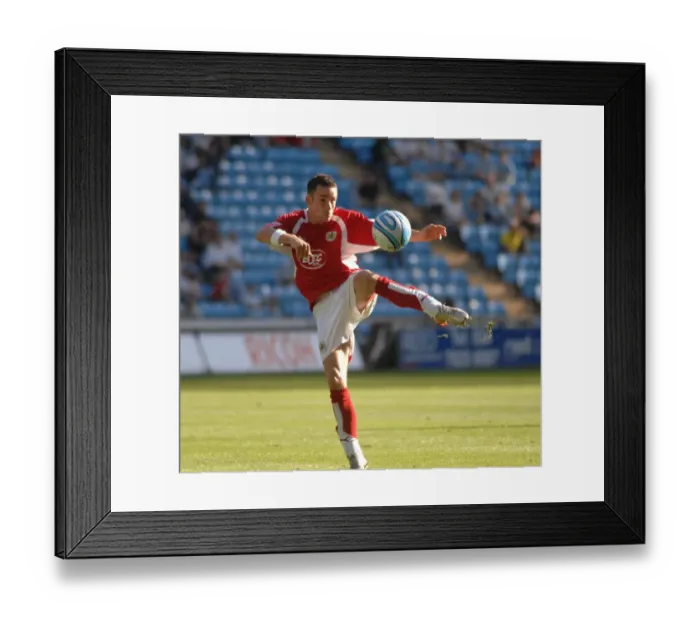 Framed Print : Football Rivalry: A Clash of Titans - Michael McIndoe in Action (Coventry City vs. Bristol City) Framed Print : Football Rivalry: A Clash of Titans - Michael McIndoe in Action (Coventry City vs. Bristol City)