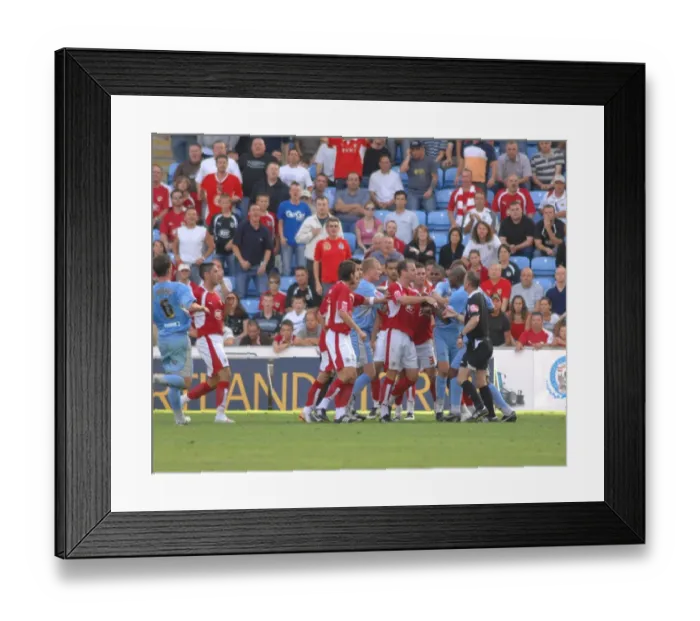 Framed Print : The Rivalry Roars On: Coventry City vs. Bristol City - Season 07-08 Football Match Framed Print : The Rivalry Roars On: Coventry City vs. Bristol City - Season 07-08 Football Match