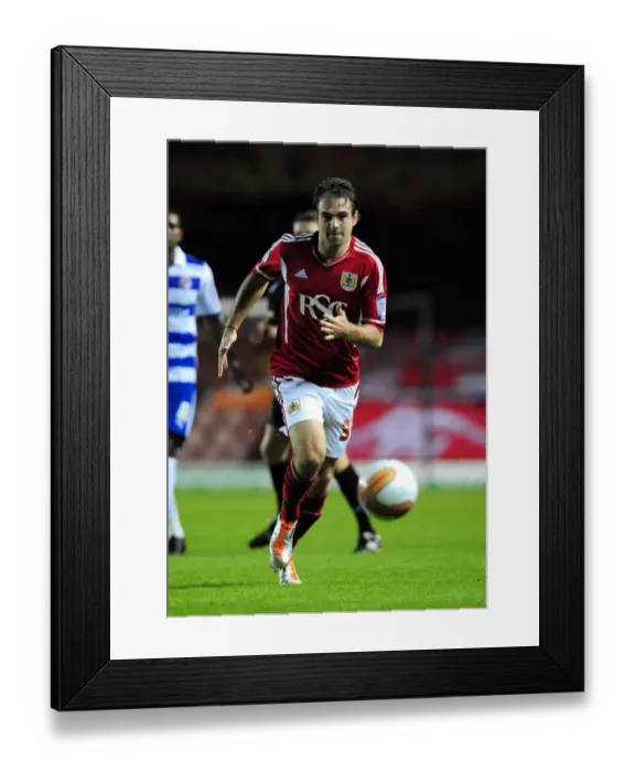 Framed Print : Brett Pitman of Bristol City vs. Reading in Championship Match at Ashton Gate Stadium (September 27, 2011) Framed Print : Brett Pitman of Bristol City vs. Reading in Championship Match at Ashton Gate Stadium (September 27, 2011)
