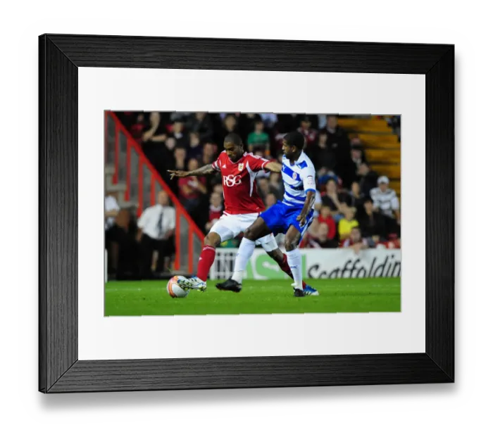 Framed Print : Championship Showdown: Marvin Elliott vs. Mikele Leigertwood - Bristol City vs. Reading, September 2011 Framed Print : Championship Showdown: Marvin Elliott vs. Mikele Leigertwood - Bristol City vs. Reading, September 2011