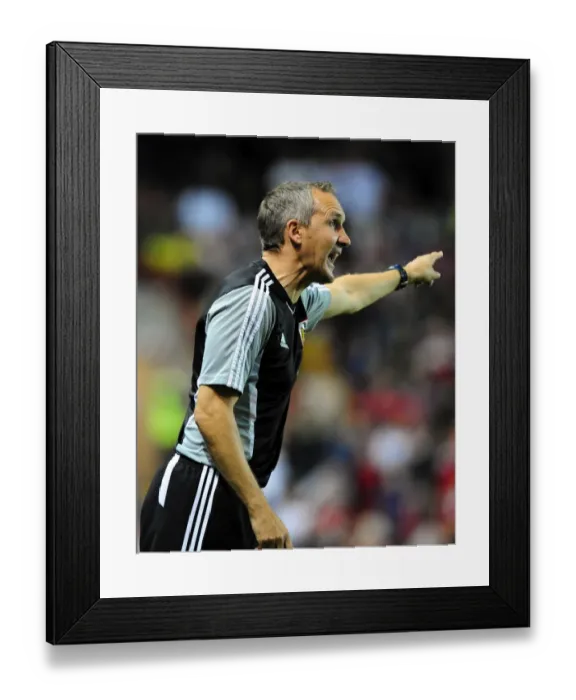Framed Print : Keith Millen Guides Bristol City in Championship Clash vs. Reading at Ashton Gate Stadium (September 27, 2011) Framed Print : Keith Millen Guides Bristol City in Championship Clash vs. Reading at Ashton Gate Stadium (September 27, 2011)