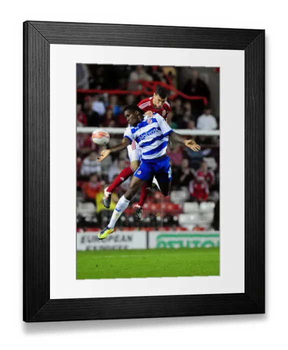 Framed Print : Bristol City vs. Reading: Wilson vs. Manset Battle in Championship Match, September 2011 Framed Print : Bristol City vs. Reading: Wilson vs. Manset Battle in Championship Match, September 2011