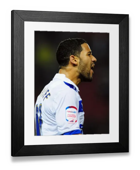 Framed Print : McAnuff's Moment: Reading's Thrilling Championship Victory at Ashton Gate - September 27, 2011 Framed Print : McAnuff's Moment: Reading's Thrilling Championship Victory at Ashton Gate - September 27, 2011