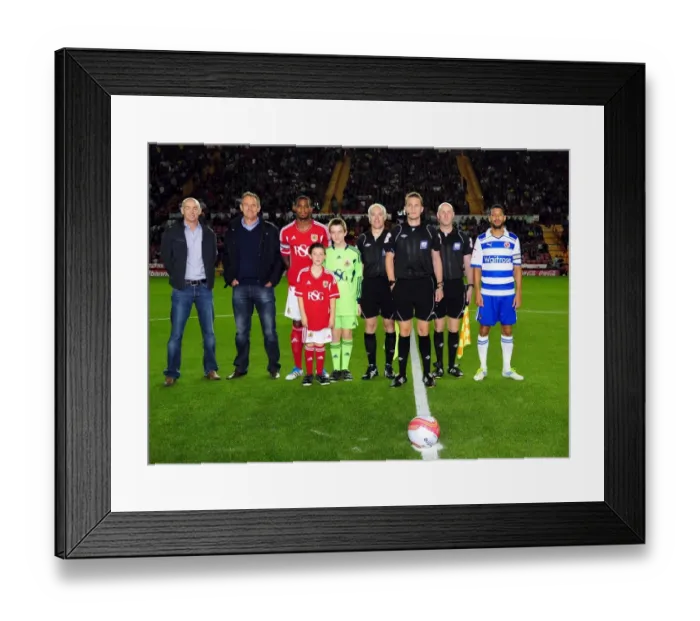 Framed Print : Bristol City vs. Reading: A Football Rivalry - Season 11-12 Framed Print : Bristol City vs. Reading: A Football Rivalry - Season 11-12