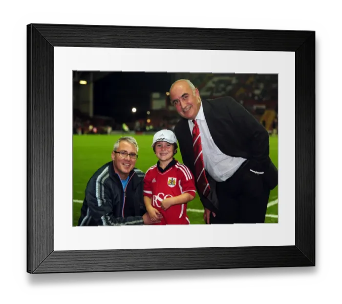 Framed Print : Bristol City vs. Reading: A Football Rivalry - Season 11-12